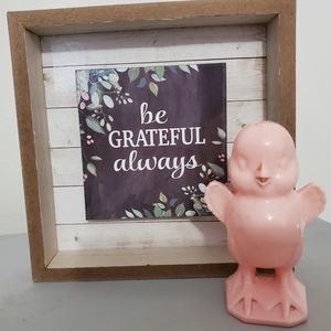 Knickerbocker stamped pink chick